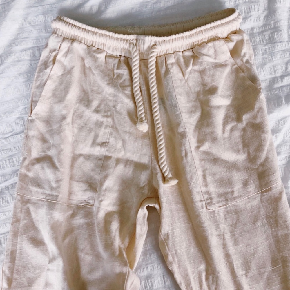 Adika linen pants